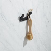 TATAY Kupaonski dodatak, dvostruka kukica, crna onyx