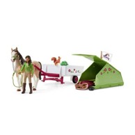 SCHLEICH Sarah's Camping Adventure playset, šarena  