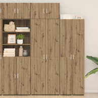 Kabinet za pohranu, 70x42.5x225 cm, inženjersko drvo, hrast umjetnika