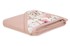 BABYMATEX Ručnik za kupanje Muslin Design, 85 x 85 cm, uzorak 12 i ružičasti hvatači
