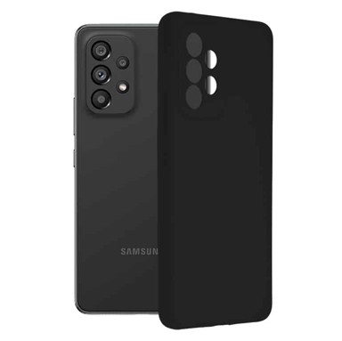 TECHSUIT Maskica Soft Edge Silicone za Samsung Galaxy A53 5G, crna