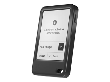 LEDGER Hardverski kripto novčanik Nano Gen5, s ključem za oporavak, crni