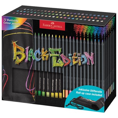 FABER-CASTELL Boja 116418 drvena black edition 72 boje