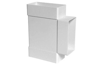 HACO T-spojnica za ravni kanal CTP 0614 / 3 × 110 × 55 mm