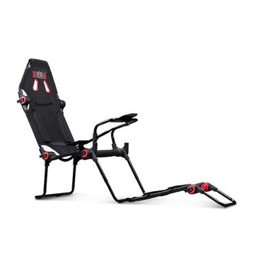 NEXT LEVEL RACING Simulator F-GT Lite, crni, preklopivi cockpit, za PC, PS4, Xbox One, GT i formula pozicija, do 150 kg