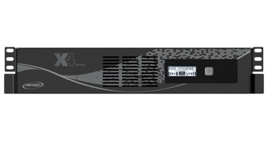 INFOSEC UPS X4 3000 RM Plus, line-interactive, 10 AC priključaka, 3 kVA/1800 W