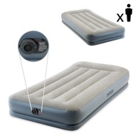 INTEX Madrac na napuhavanje 191 x 99cm sivi