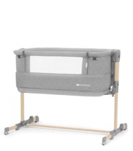 KINDERKRAFT Krevetić Neste Grow, svijetlo sivi