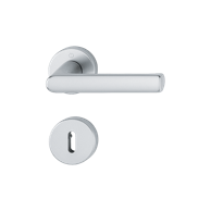 HOPPE Ručka s rozetom HAMBURG 1700/42KB/42KBS F1 OB, aluminijska