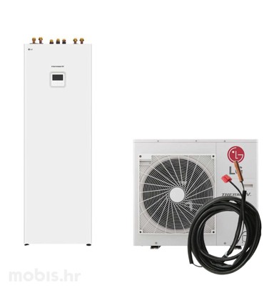 LG Toplinska pumpa Therma V Split, 9 kW HU091MR.U44 + unutarnja jedinica HN0913T.NK0 sa spremnikom PTV-a