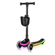 LIONELO Romobil za djecu Mey LED, crni