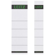 LEITZ Etikete za registratore A4, široke, 10 kom, sive, blister