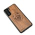 BEWOOD Drvena maskica za Samsung Galaxy S21, Merbau medvjed