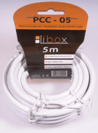 BOX Koaksijalni kabel RG6 PCC05, 0,8/4,8 mm, 5 m