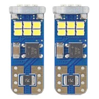 AMIO LED žarulje CANBUS W5W T10 18xSMD 2016 12V/24V, bijele