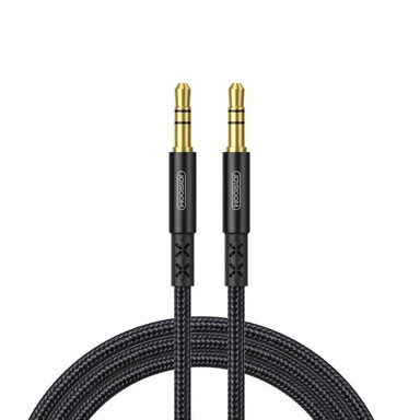 JOYROOM Car Stereo audio kabel 3.5 mm jack 1,5 m, crno