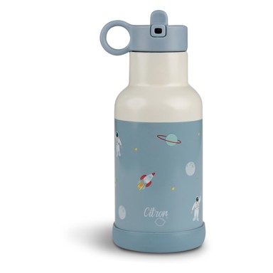 CITRON Termo bočica Spaceship Dusty, 350ml, plava
