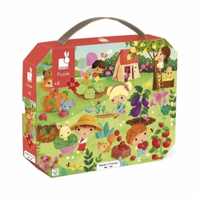 JANOD Puzzle Vrt, 36 kom, 4+