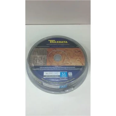 TRAXDATA DVD-R M DISC Full Printable 4.7 GB 4x, 10 kom, bijela