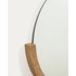 KAVE HOME Zidno ogledalo s okvirom od masivnog drveta 96x55 cm Rokia 