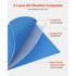 VEVOR Stolica za toaletni stol, s podesivom visinom, 415x415x44 mm, siva