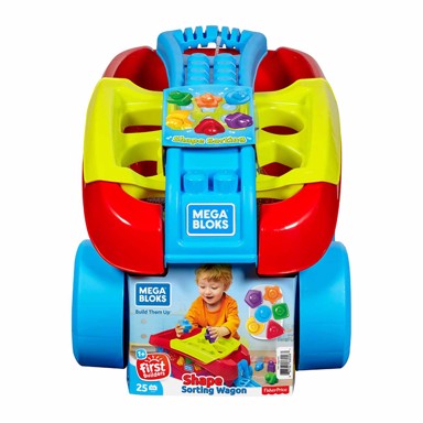 Mega Bloks kolica za sortiranje oblika