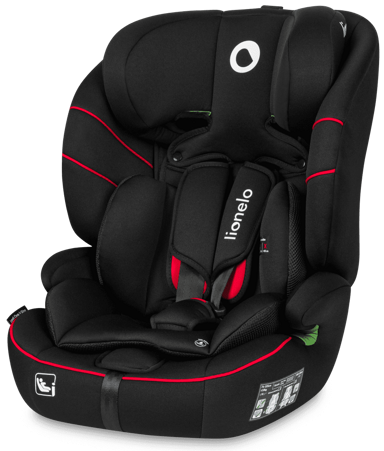 LIONELO Autosjedalica Levi i-Size crna