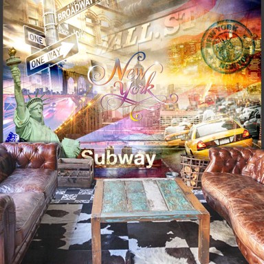 Foto tapeta Colorsof NYC 250x175
