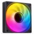 JONSBO Računalni ventilator SL-120, ARGB 5V 3PIN, Reversed, crni - SL-120BR