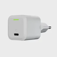 GREEN CELL Punjač PowerGaN, 33W, PD 3.0 + QC 3.0, 1x USB-C, bijeli