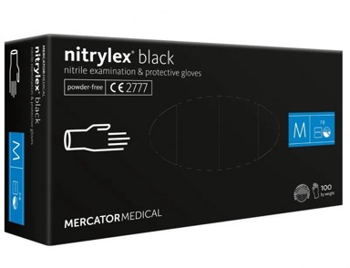 MERCATOR Radne rukavice od nitrila Nitrylex Basic, veličina M, 100 kom