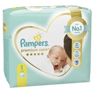 PAMPERS Pelene, Premium Care, veličina 1, 2–5 kg, 26 kom