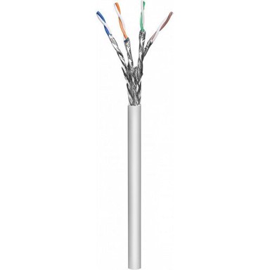 TECHLY Mrežni kabel, Cat6a, ITP-C6A-FLS305, 305 m, S/FTP, sivi