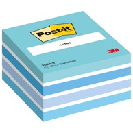 3M Samoljepljiva kocka, Post-it, 76 x 76 mm, 450 listova, svijetloplava