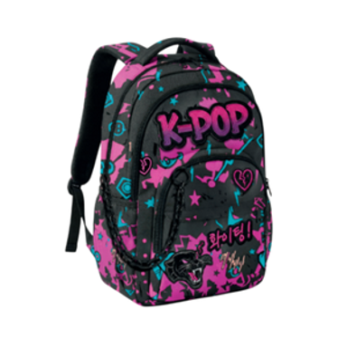 COOLPACK Školski ruksak, klasični, Basic Plus, K-Pop Black