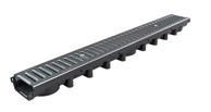 MAX-POL Linearna odvodnja MX01714 1000 x 63 mm kanal s čeličnom rešetkom A15