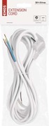 EMOS Priključni kabel S14375, PVC, 3x0,75 mm², 5 m, bijeli