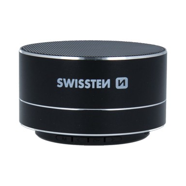 SWISSTEN Bluetooth zvučnik metal crni I