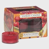 YANKEE CANDLE Mirisna svijeća Tea Lights 12/1 BLACK CHERRY