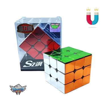 Magnetna rubikova kocka Cyclone Boys Metallic 3x3