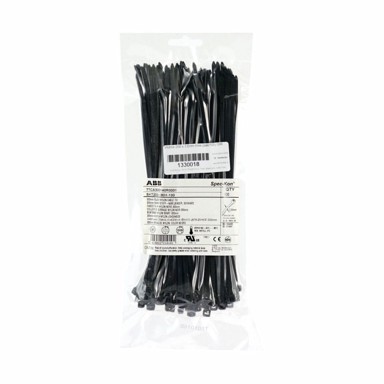 GW Kabelske vezice 200x3,6 mm, crne, UV, pakiranje/100 K20036-0002