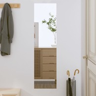 Zidno ogledalo 30x100 cm stakleno pravokutno