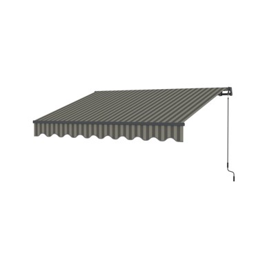 Tenda Tika siva pruge 2,95x2m