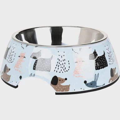 ANIONE Posuda melamin/metalna Comic, 350 ml