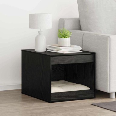 Kavez za mačji toalet, crni hrast, 47×59×42 cm