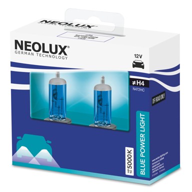 NEOLUX Halogena žarulja Blue Power Light H4 60/55 W, N472HC