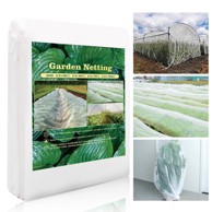 NIKCORP Zaštitna vrtna mreža za biljke, 2,5 × 3 m, bijela