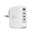 J5CREATE Punjač JUP43130E, 130W, GaN, USB-C, 4-Port, EU