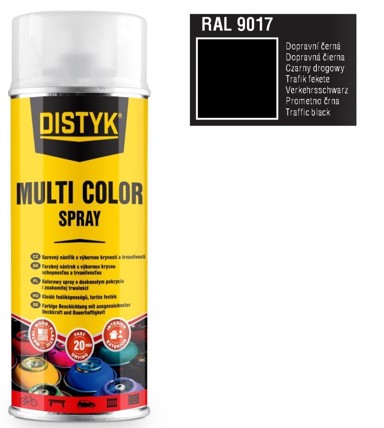 DISTYK Sprej RAL9017, crna