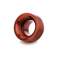 BITSPOWER Adapter G1/4 inča muški na G1/4 inča ženski, crveni